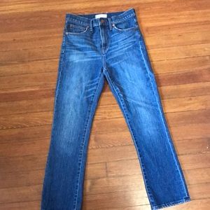 Madewell 10 inch high riser demi boot like new